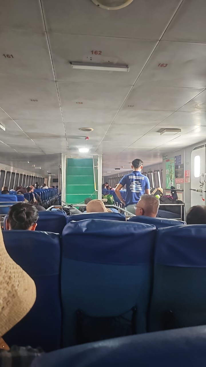 Blue water Ferry - Interior