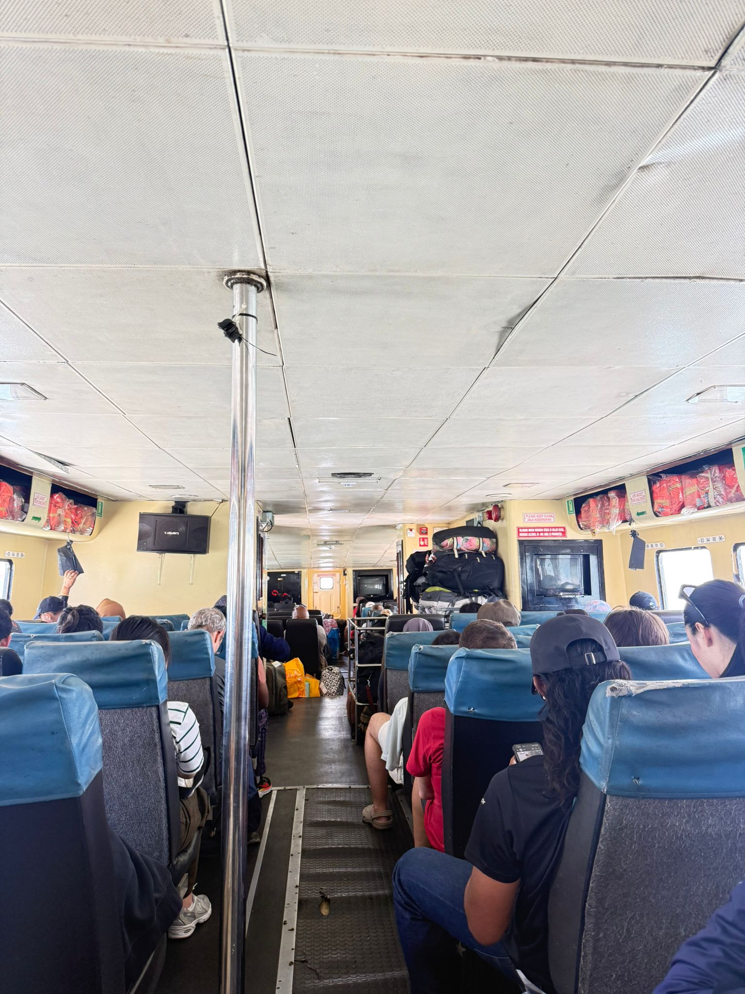 Blue water Ferry - Interior