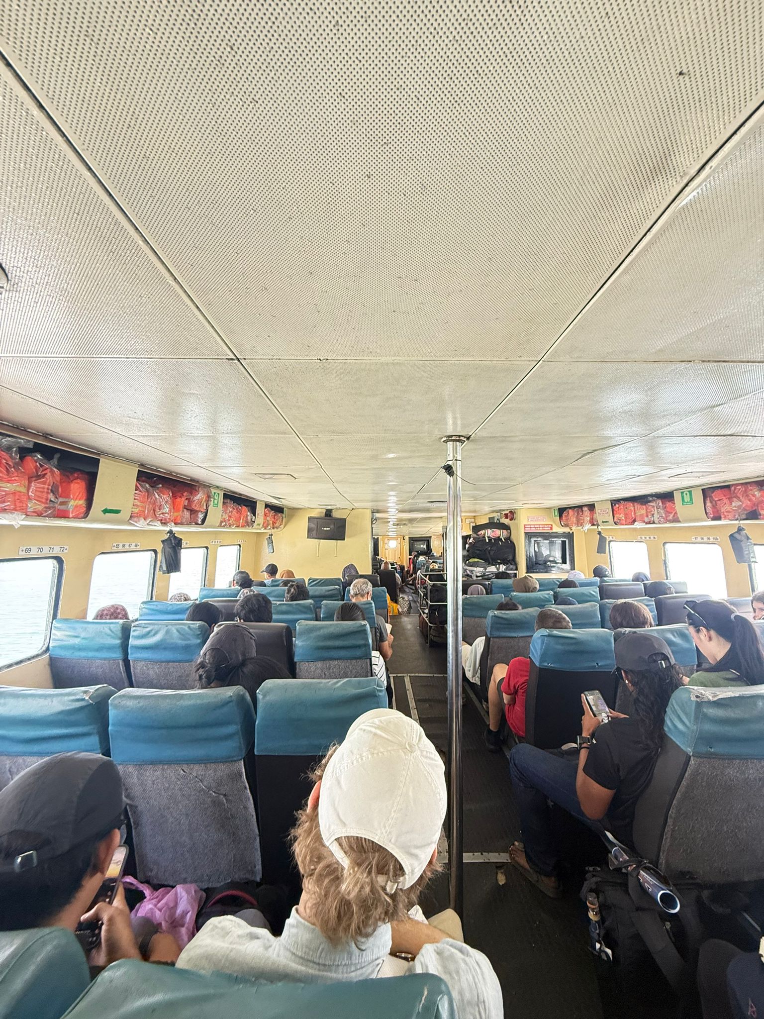 Blue water Ferry - Interior