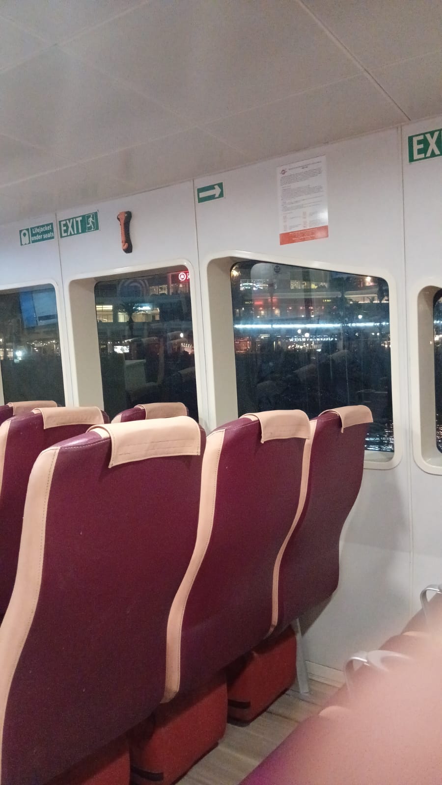 Sindo Ferry - Interior, Amenities