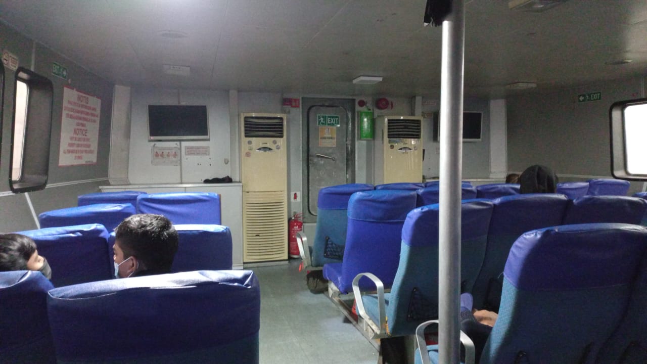 Blue water Ferry - Interior