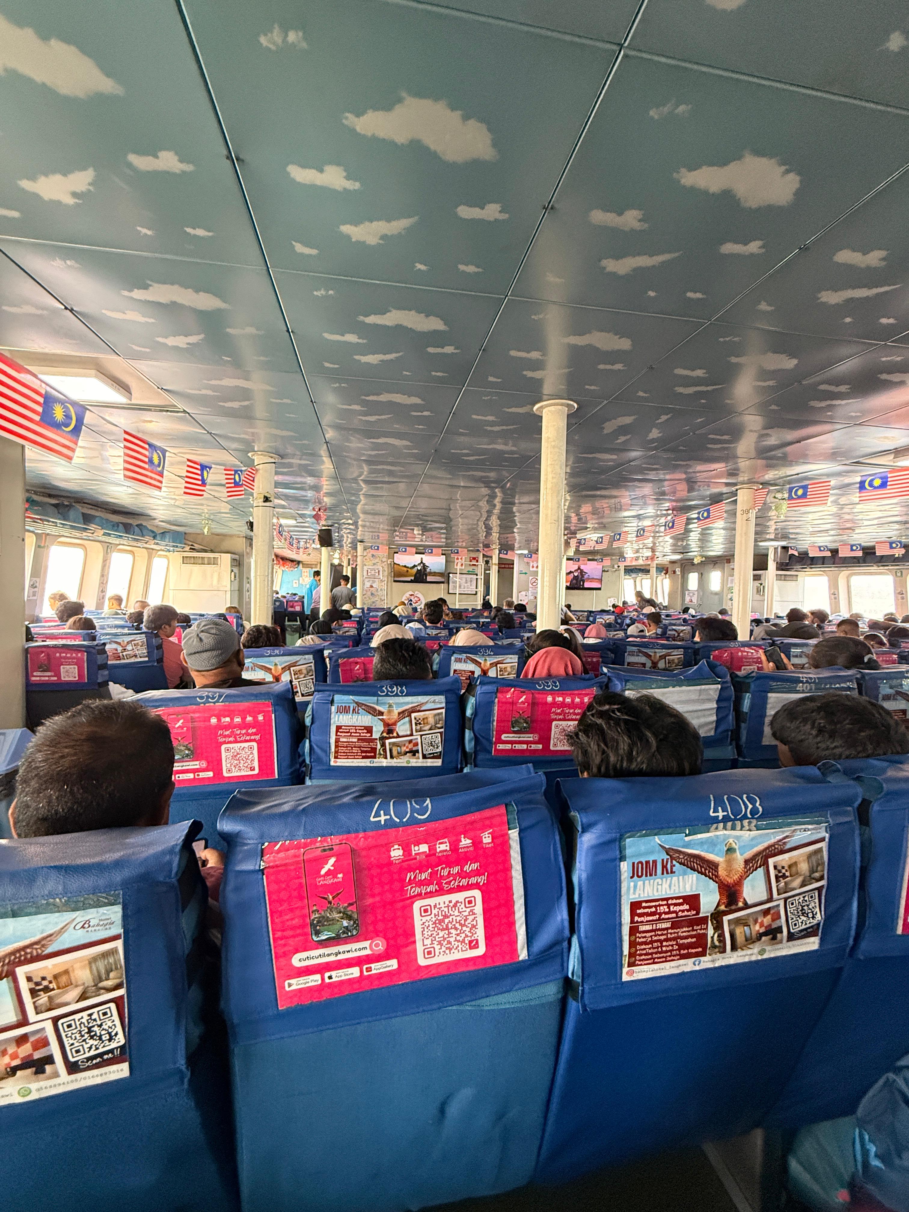 Langkawi Ferry - Interior, Amenities